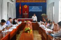 Năm Căn: Ban pháp chế HĐND huyện thẩm tra văn bản trình kỳ họp thứ Bảy HĐND huyện 