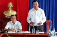 Tổ đại biểu HĐND tỉnh đơn vị Đầm Dơi khảo sát tại địa bàn huyện Đầm Dơi