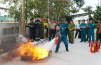 Thực tập phương án phòng cháy chữa cháy 