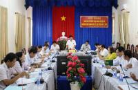 Thường trực HĐND huyện Năm Căn tổ chức Hội nghị giao ban quý I năm 2017