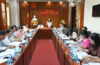 Ban Văn hoá – Xã hội HĐND tỉnh Cà Mau  thẩm tra các văn bản trình Kỳ họp thứ Bảy