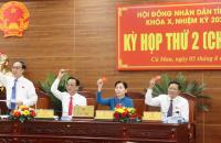 Hội đồng nhân dân tỉnh Cà Mau tổ chức Kỳ họp thứ 2  thông qua 12 nghị quyết quan trọng
