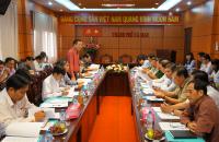 Thường trực HĐND tỉnh giám sát việc hiện nghị quyết của HĐND tỉnh về nhiệm vụ phát triển kinh tế - xã hội năm 2017 tại UBND thành phố Cà Mau