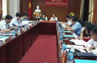Ban Pháp chế HĐND tỉnh tổ chức Hội nghị thẩm tra các văn bản trình Kỳ họp thứ Bảy HĐND tỉnh khoá IX 