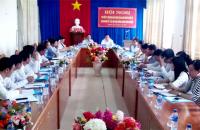 Các Ban Hội đồng nhân dân huyện U Minh sơ kết 6 tháng đầu năm 2017
