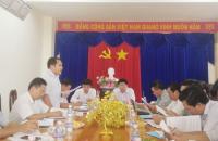 Thường trực HĐND huyện Năm Căn: Giám sát việc thực hiện các chỉ tiêu, nhiệm vụ phát triển kinh tế - xã hội năm 2017