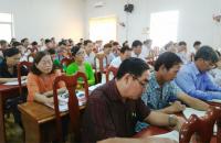 Năm Căn: Khai giảng lớp bồi dưỡng đại biểu Hội đồng nhân dân cấp xã, nhiệm kỳ 2016 – 2021 