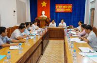 Ban Pháp chế HĐND tỉnh trao đổi thông tin hoạt động với Ban Pháp chế HĐND huyện Cái Nước