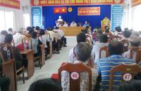 Tổ đại biểu HĐND thành phố Cà Mau tiếp xúc cử tri Phường 1