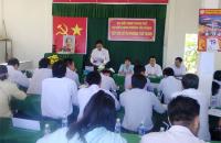 Tổ đại biểu HĐND thành phố Cà Mau tiếp xúc cử tri Phường Tân Thành