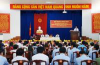 Hội nghị giao ban trao đổi kinh nghiệm hoạt động giữa Thường trực HĐND tỉnh với Thường trực HĐND các huyện và thành phố Cà Mau lần thứ Nhất, nhiệm kỳ 2016-2021