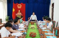 Thường trực HĐND tỉnh họp cho ý kiến xây dựng báo cáo một số nội dung trên lĩnh vực giáo dục