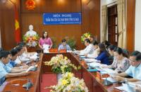 Ban Văn hoá – Xã hội HĐND tỉnh thẩm tra dự thảo nghị quyết trình Kỳ họp thứ Tư HĐND tỉnh
