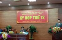 Khai mạc Kỳ họp thứ 12 HĐND tỉnh Cà Mau Khóa X