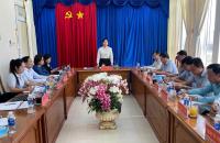 Khảo sát việc thực hiện sắp xếp đơn vị hành chính, tổ chức chính quyền địa phương 2 cấp tại huyện Trần Văn Thời