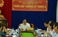 Thường trực HĐND tỉnh Cà Mau tổ chức phiên họp thường kỳ tháng 8 