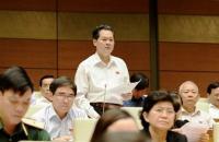 Quốc hội thảo luận ở Hội trường về một số nội dung còn ý kiến khác nhau  của dự thảo Bộ luật dân sự (sửa đổi)