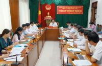 Hiệu quả phiên họp Thường trực HĐND góp phần nâng cao chất lượng hoạt động của HĐND