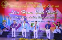 Liên hoan văn nghệ chào mừng 70 năm ngày tổng tuyển cử đầu tiên bầu Quốc hội Việt Nam 
