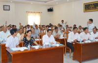 Hiệp thương lần thứ 3 lập danh sách người ứng cử đại biểu Quốc hội khoá XIV và đại biểu HĐND tỉnh khoá IX nhiệm kỳ 2016-2021
