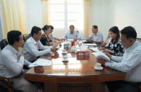 Thống nhất một số nội dung tổ chức Hội nghị giao ban giữa Thường trực HĐND tỉnh với Thường trực HĐND các huyện, thành phố lần thứ Chín