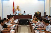 Thường trực HĐND tỉnh làm việc với UBND tỉnh về nhiệm vụ phát triển kinh tế xã hội năm 2015 