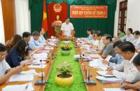 Thường trực HĐND tỉnh Cà Mau tổ chức phiên họp thường kỳ tháng 3