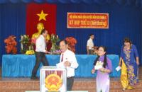 Hội đồng nhân dân huyện Đầm Dơi tổ chức kỳ họp bất thường 