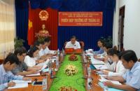 Thường trực HĐND tỉnh Cà Mau tổ chức phiên họp thường kỳ tháng 01