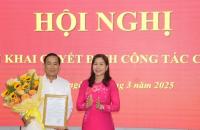 Hội nghị triển khai quyết định công tác cán bộ