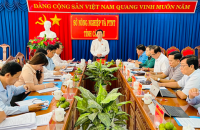 Giám sát công tác xây dựng nông thôn mới tại  Sở Nông nghiệp và phát triển nông thôn