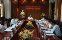 Thường trực HĐND tỉnh Cà Mau tổ chức phiên họp thường kỳ tháng 12
