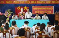 Tiếp xúc cử tri trước kỳ họp thứ Năm HĐND huyện tại thị trấn Năm Căn