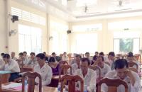 Hội đồng nhân dân xã Tân Thành tổ chức kỳ họp thứ 15 